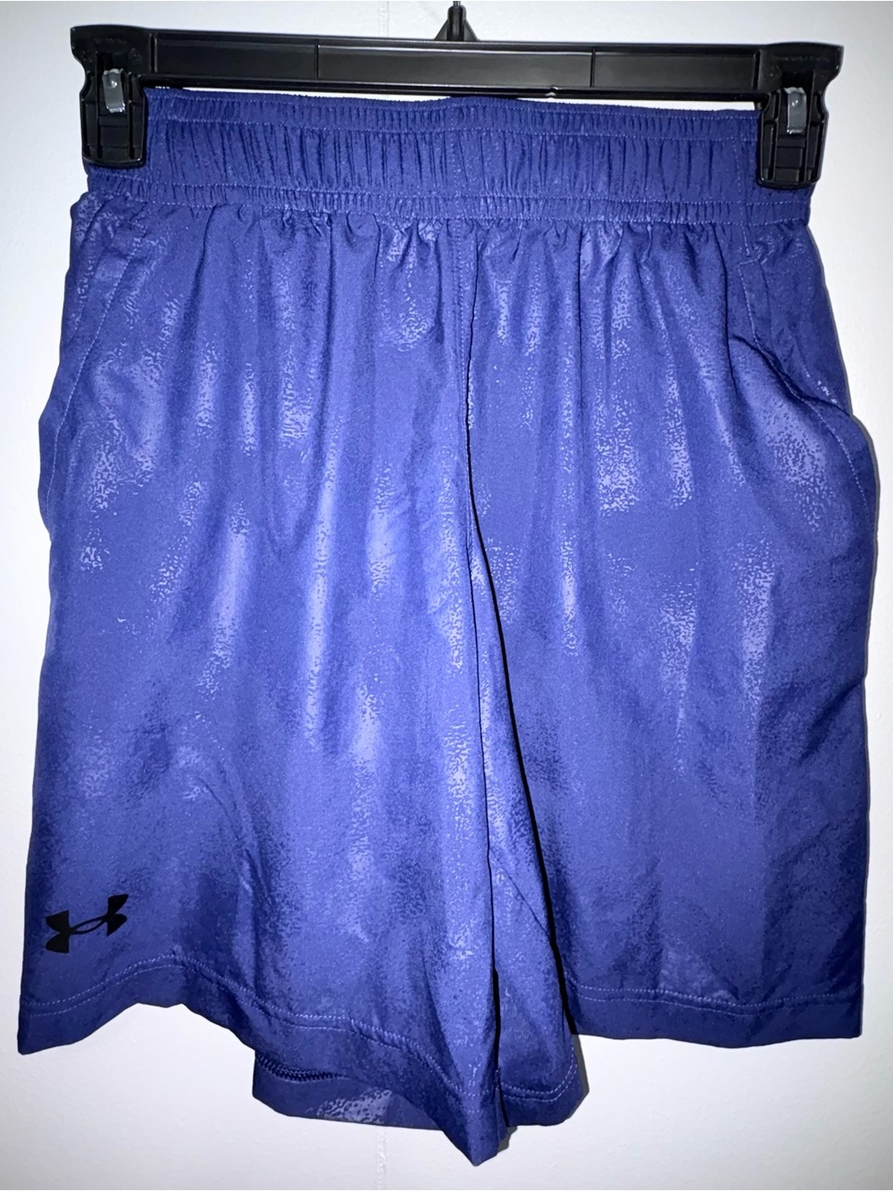Under Armour Men’s Tagged Small Blue Woven Athletic Training Running Shorts